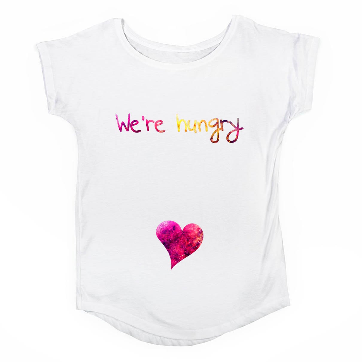 Tricou gravide We're hungry -1 tiparo.ro