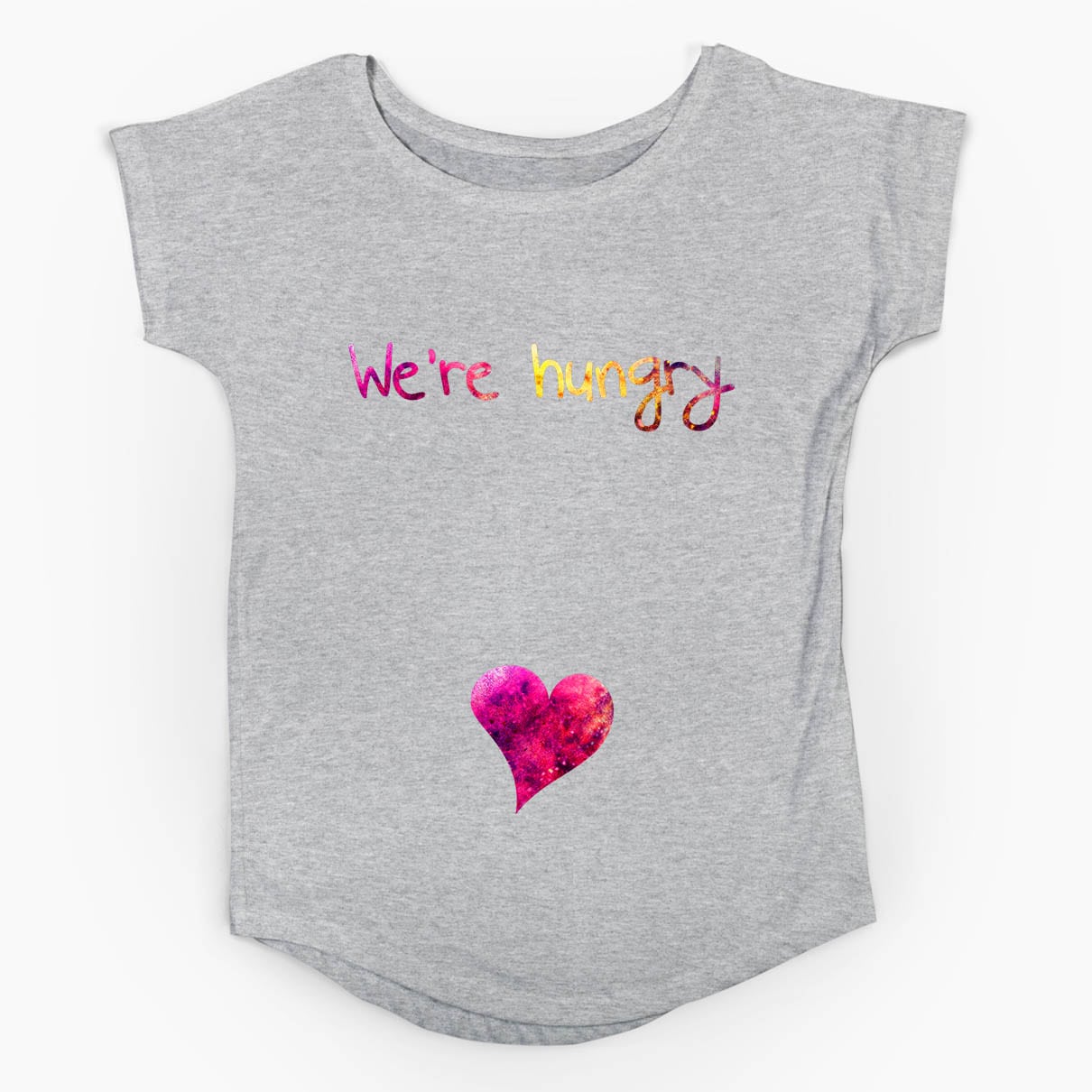 Tricou gravide We're hungry -1 tiparo.ro