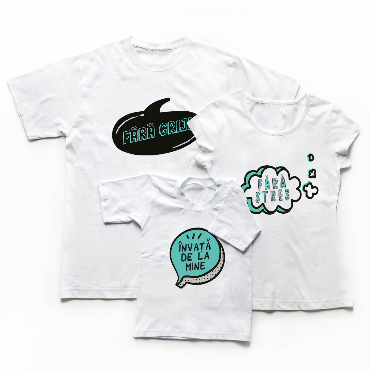 Tricouri Familie Fara Griji 1