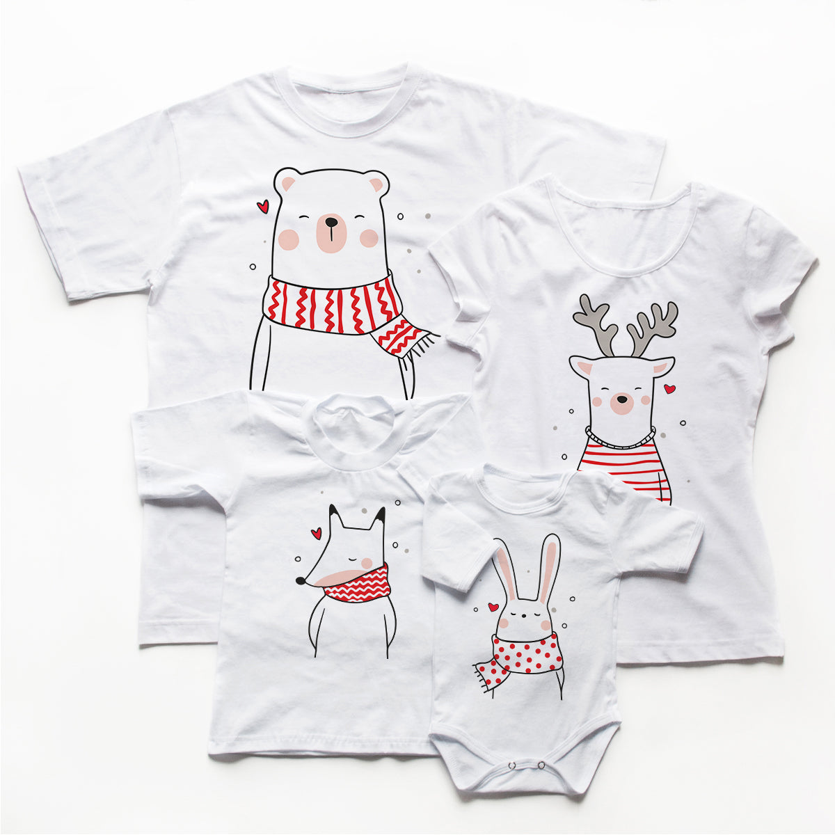 Tricouri Familie Polar Family 12