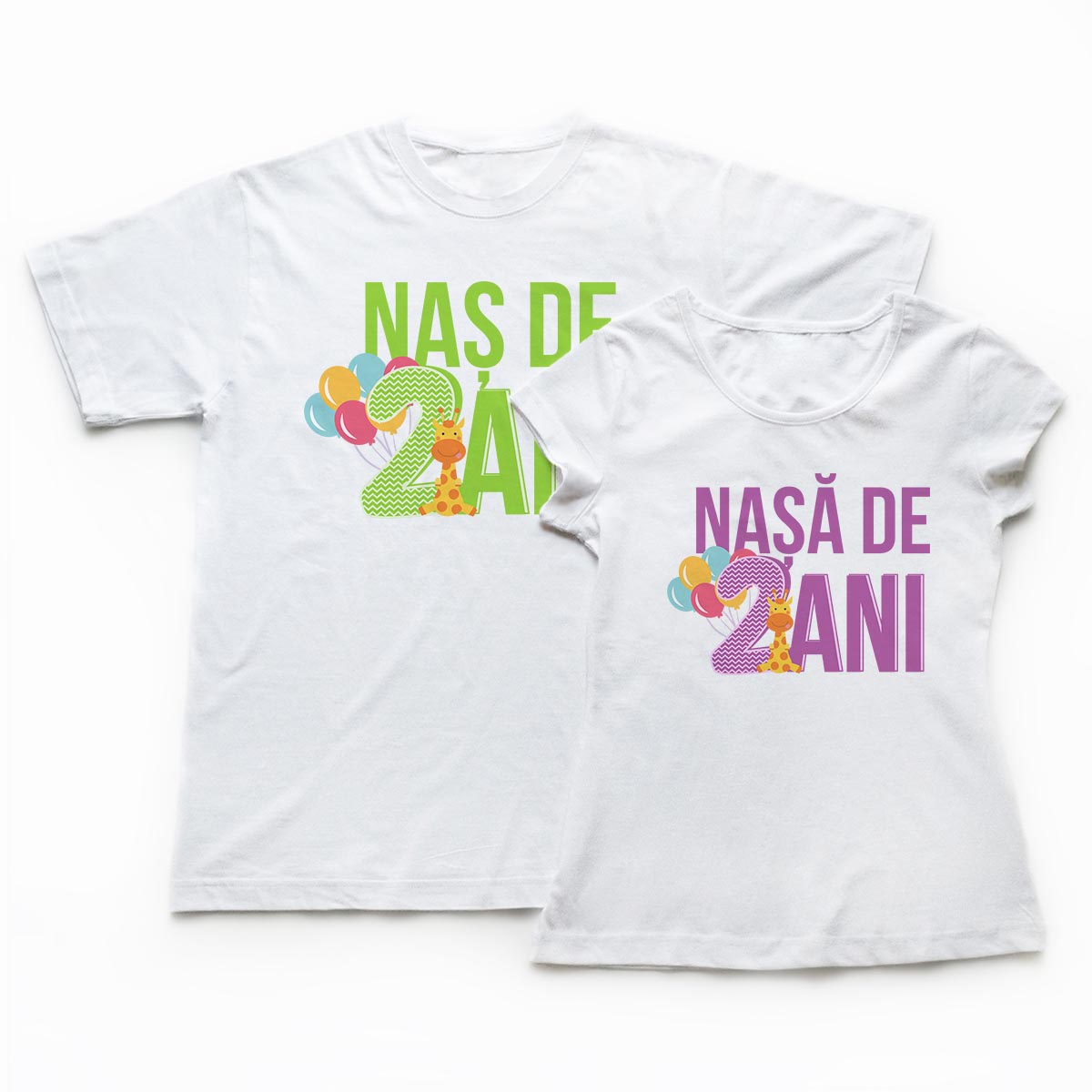 Tricouri aniversare Aniversare 2 an Nasi 1