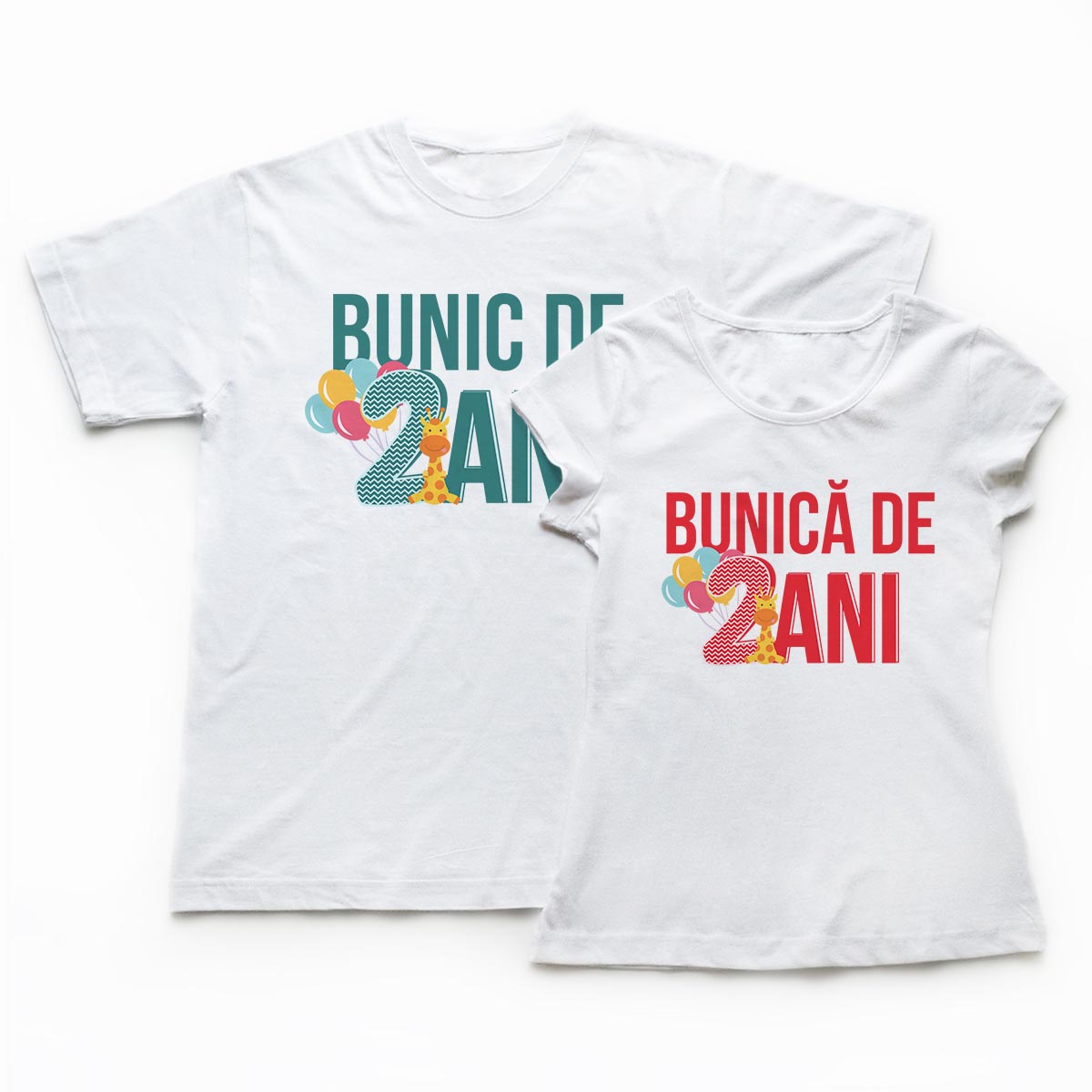 Tricouri aniversare Aniversare 2 ani Bunici 1