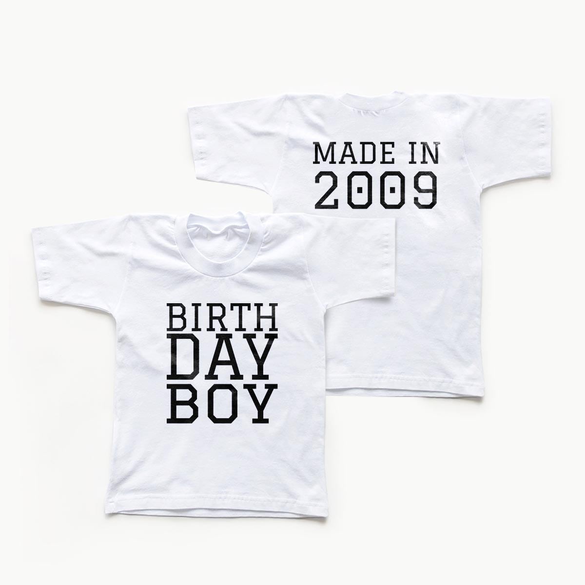 Tricouri aniversare Birthday Boy 1