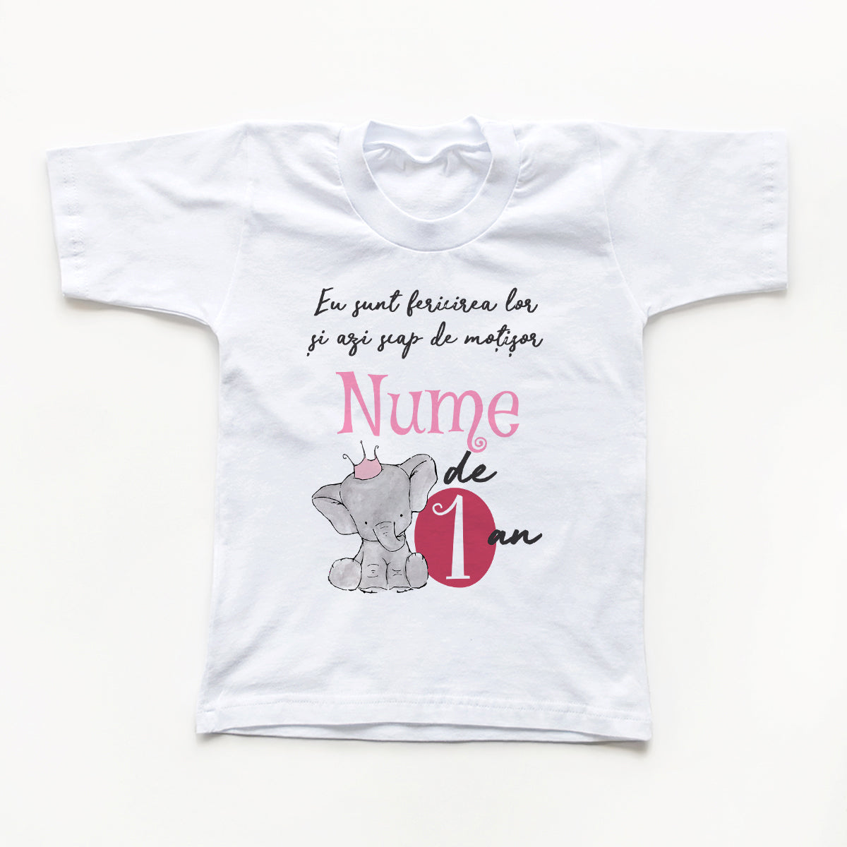 Tricouri aniversare Cu Mot fetita 10