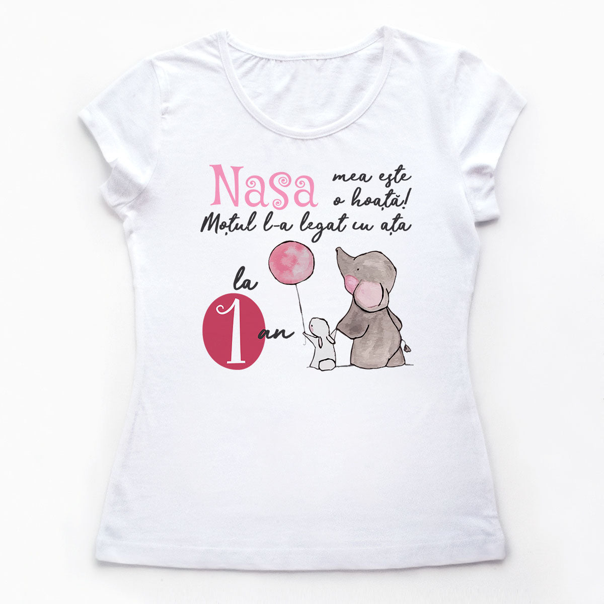 Tricouri aniversare Cu Mot fetita Nasi 2