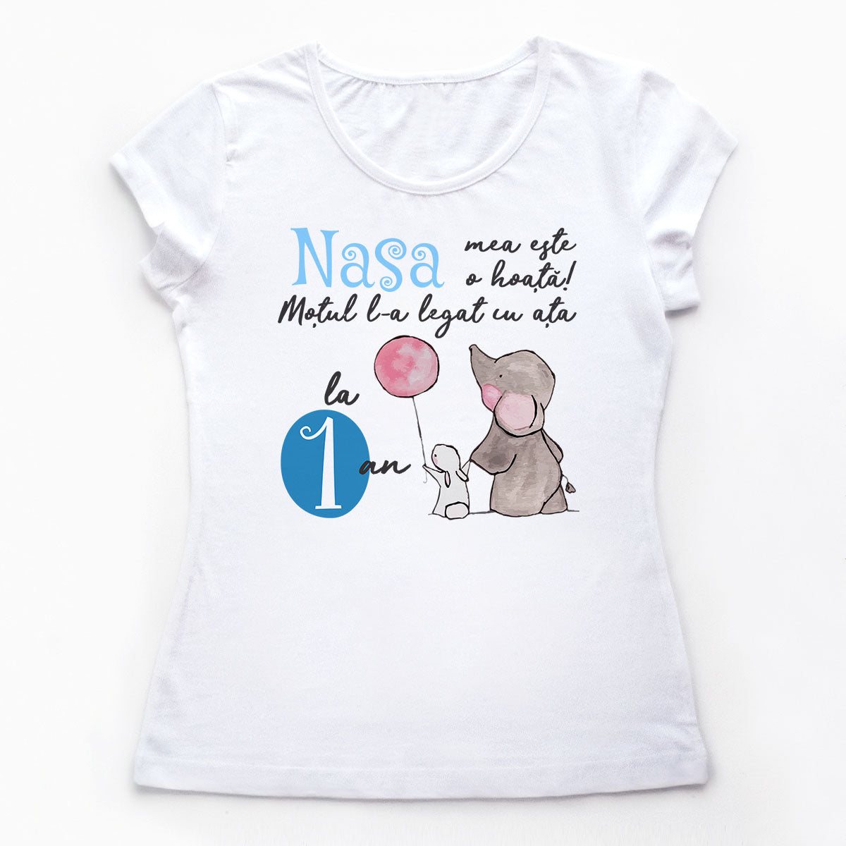 Tricouri aniversare Elefantel 1 an Nasi 3