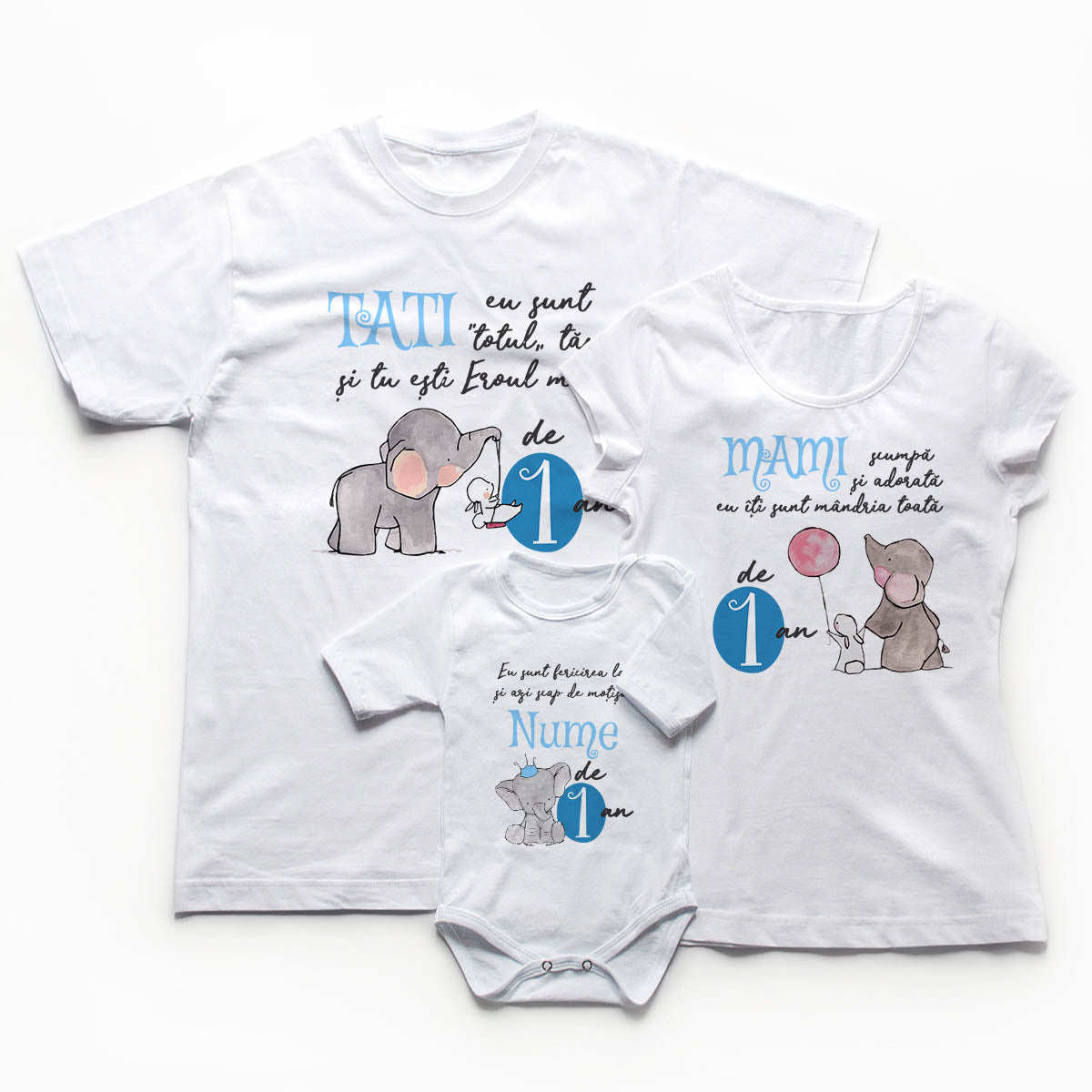 Tricouri aniversare Elefantel an Sora