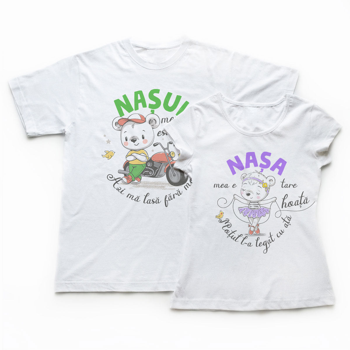 Tricouri aniversare Ursulet 1 an nasi 1