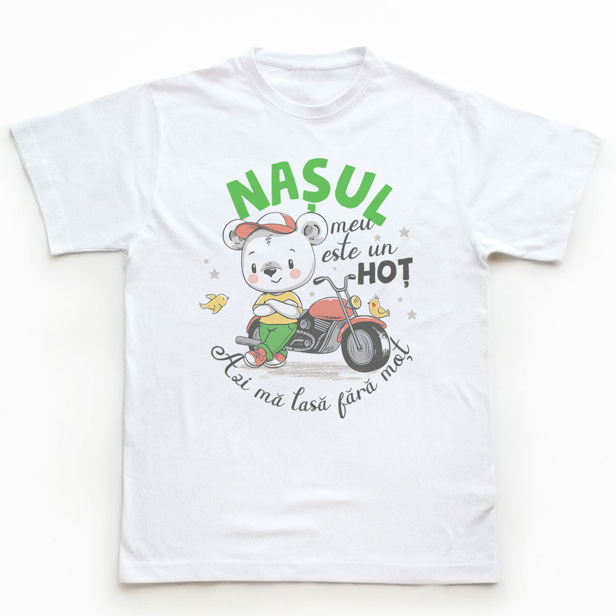 Tricouri aniversare Ursulet 1 an nasi 1