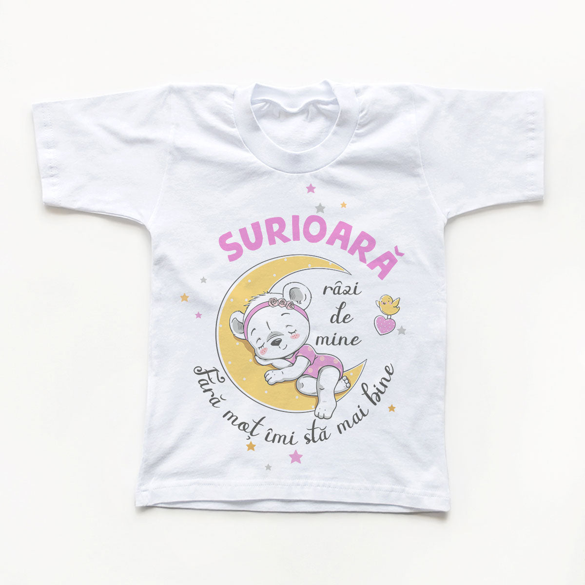 Tricouri aniversare Ursulet 1 an surioara 1