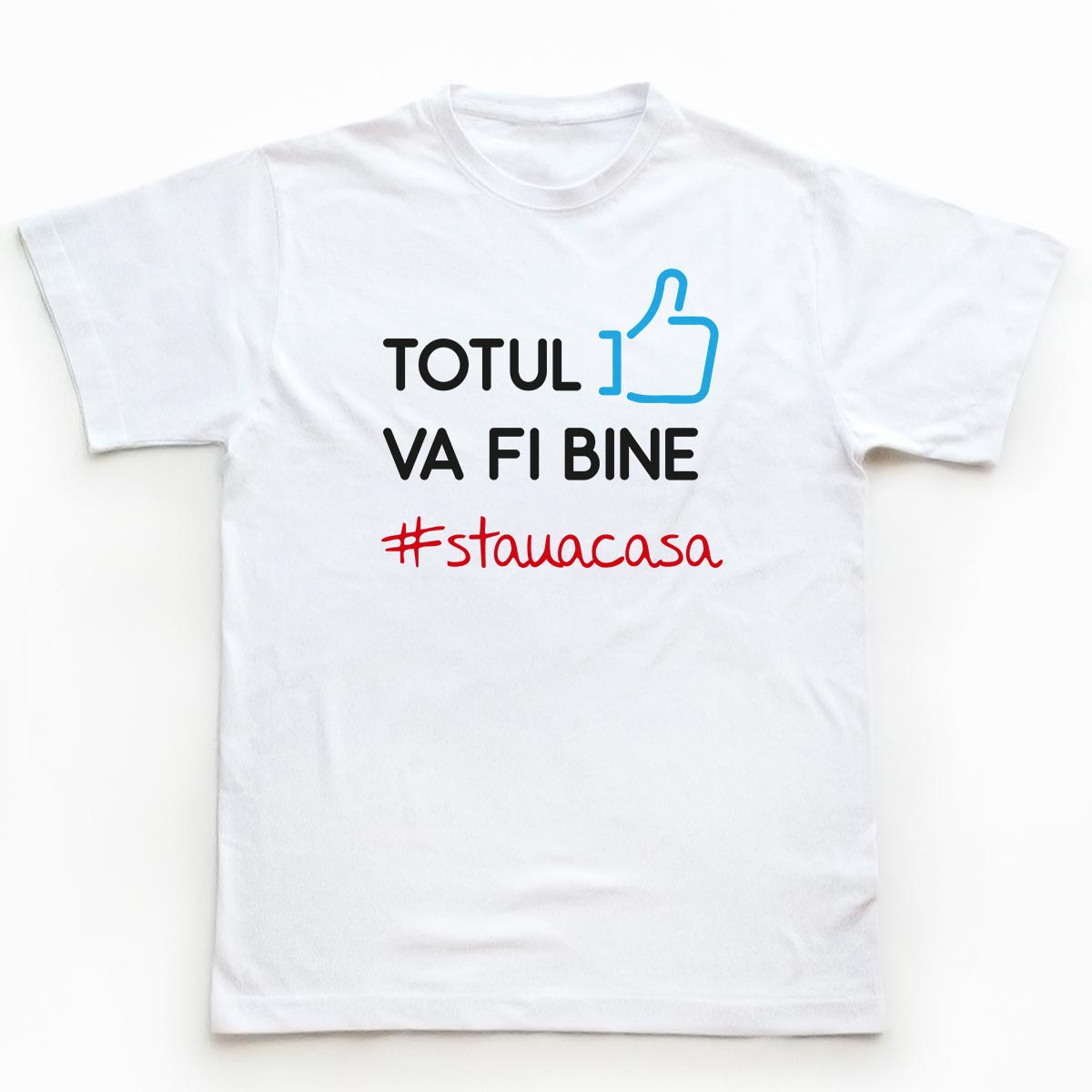 Tricouri be positive Stau acasa Cuplu 2