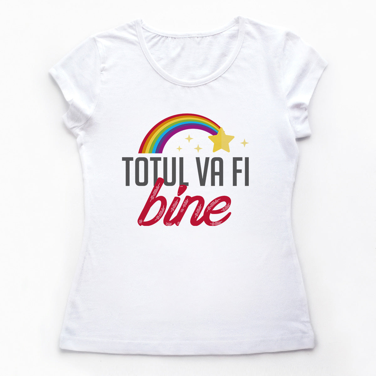 Tricouri be positive Totul va fi bine Cuplu 3