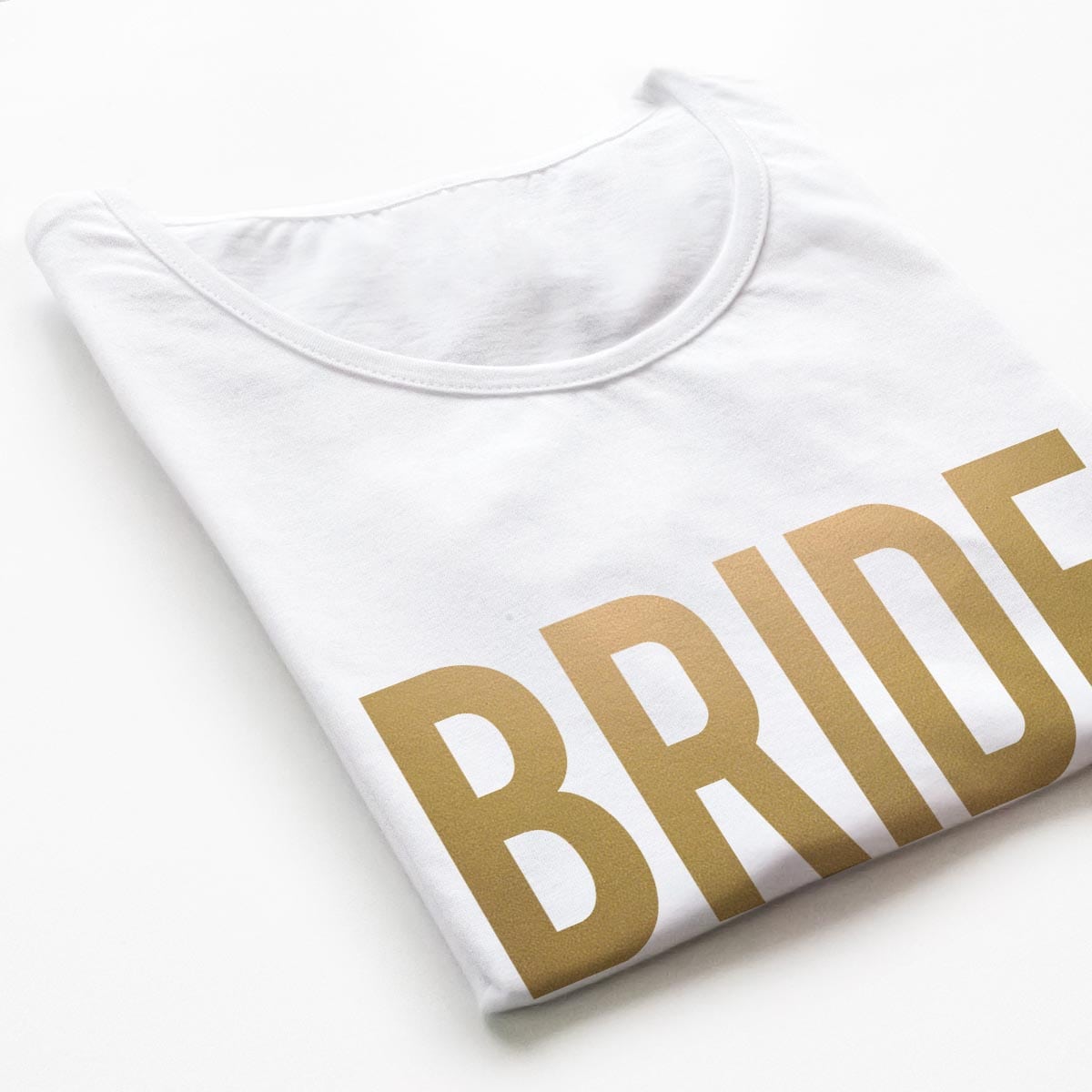 Tricouri petrecerea burlacitelor Golden Bride 1