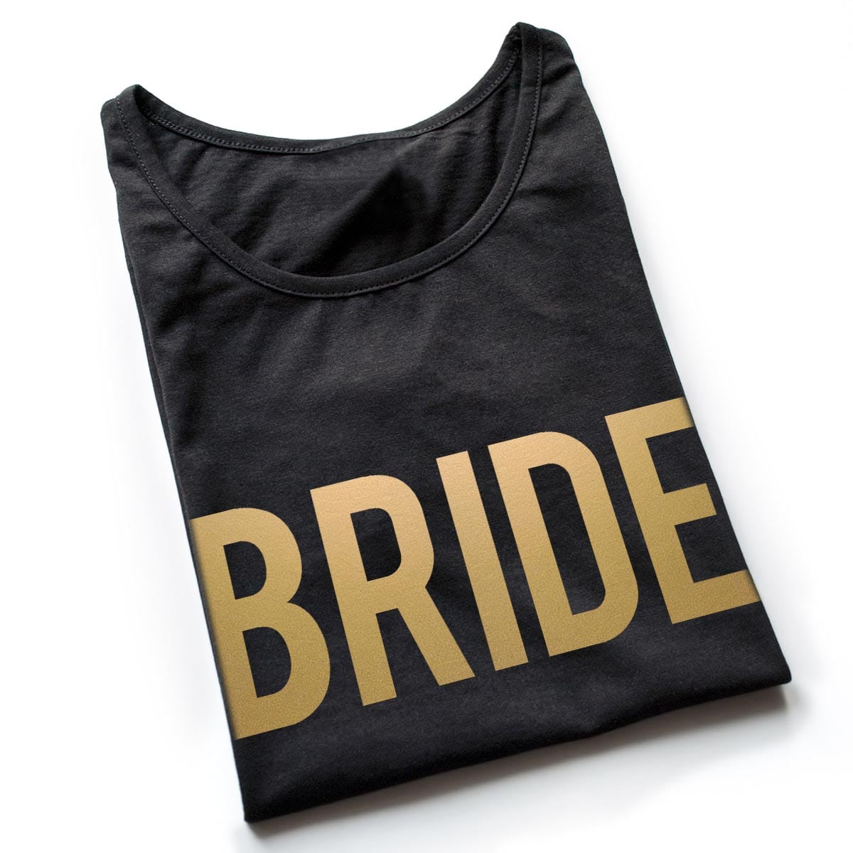 Tricouri petrecerea burlacitelor Golden Bride 8