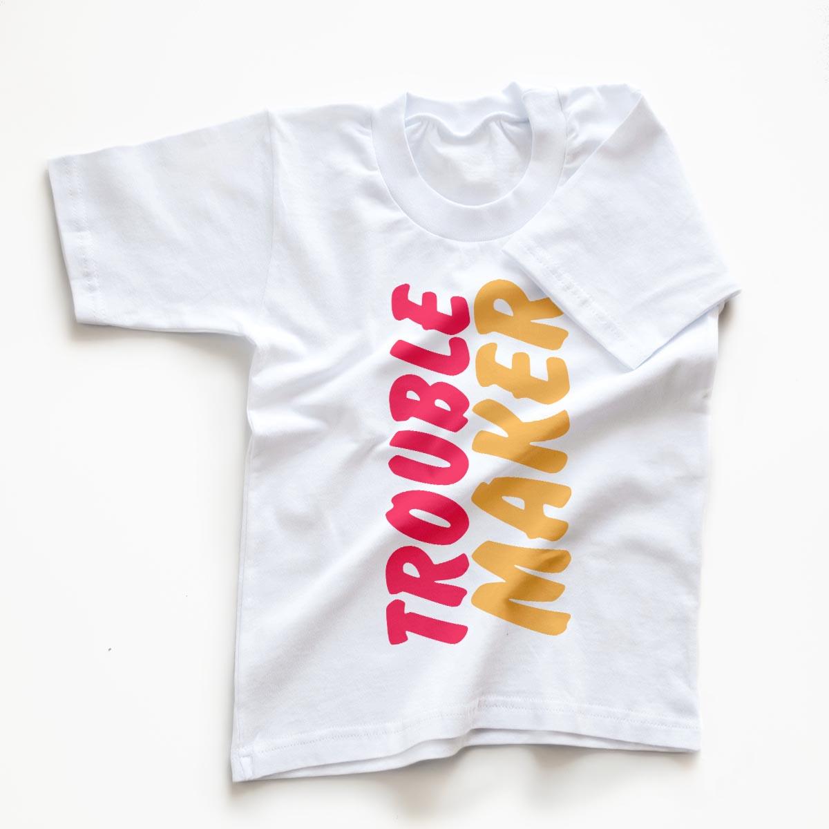 Tricouri copii - Set tricouri Trouble Maker - fetita4