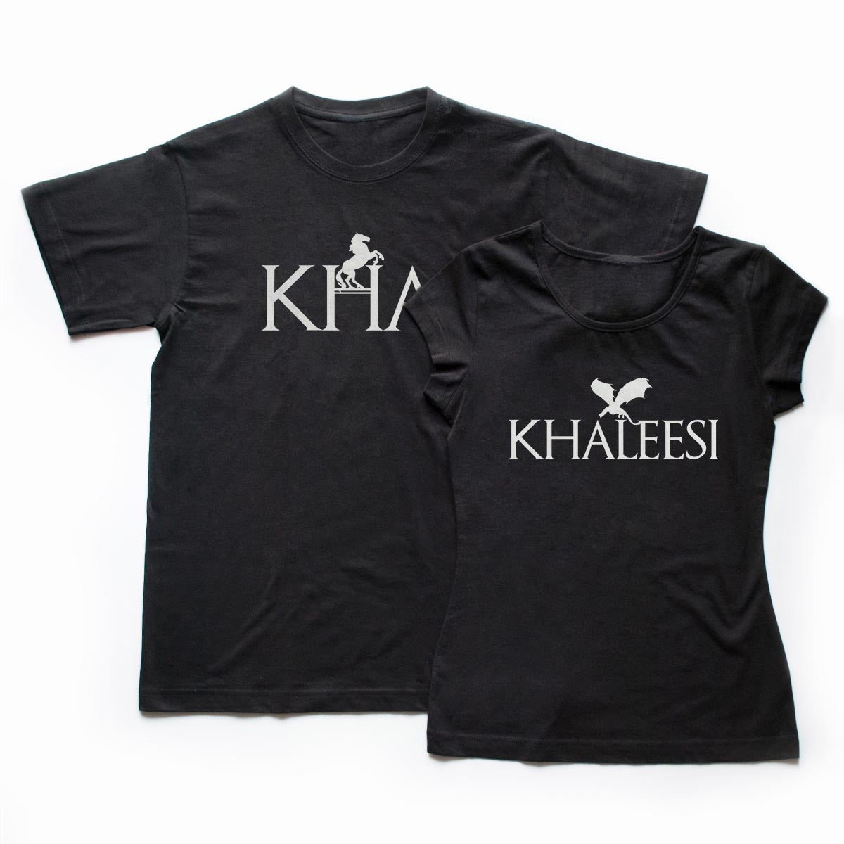 Tricouri cupluri Khal si Khaleesi 1