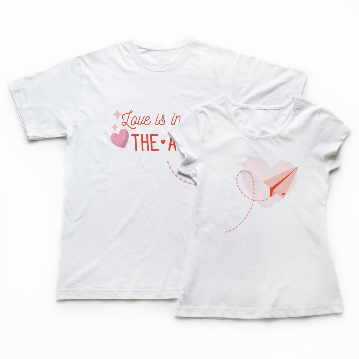 Tricouri cupluri Love is in the air 6