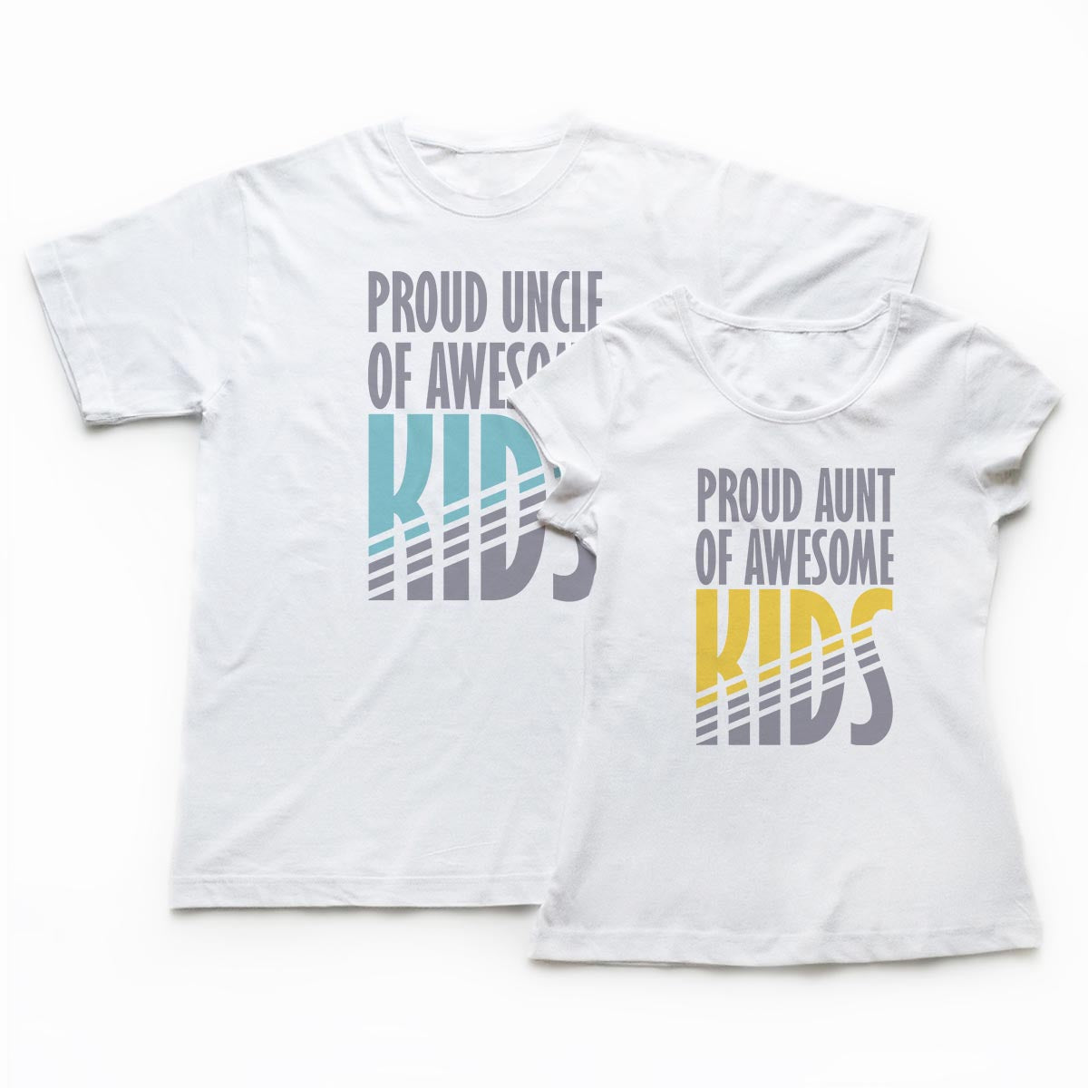 Tricouri familie Awesome Aunt and Uncle 1