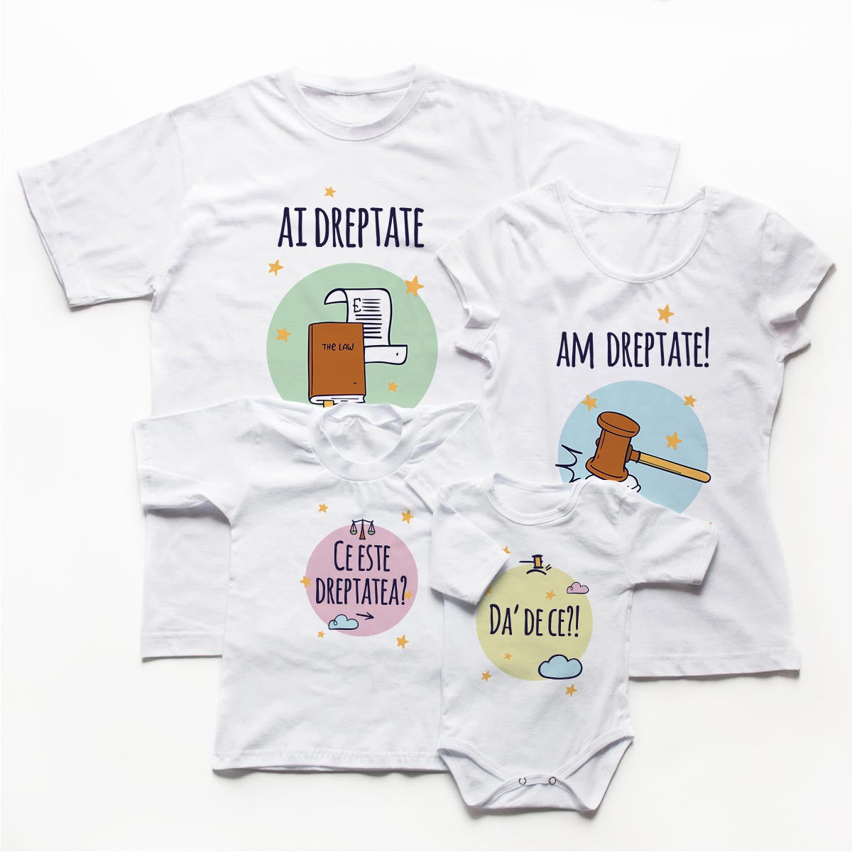 Tricouri familie Dreptate 1