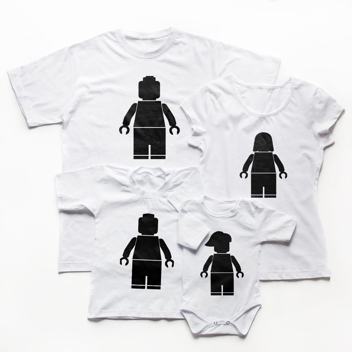 Tricouri familie Familia Lego 1