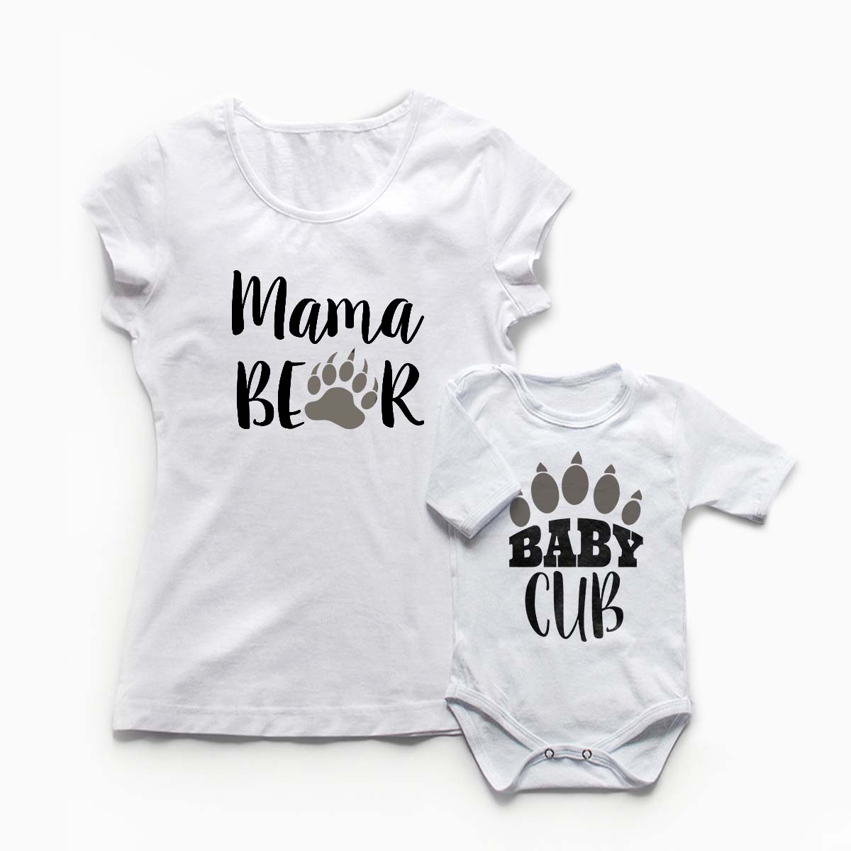 Tricouri familie Mama Bear & Cub 1