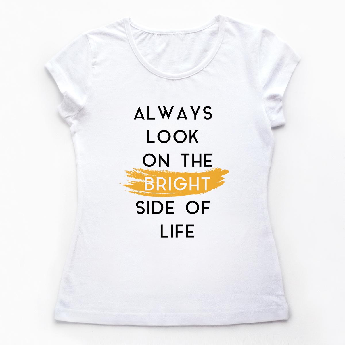 Tricouri femei be positive Bright Side 1