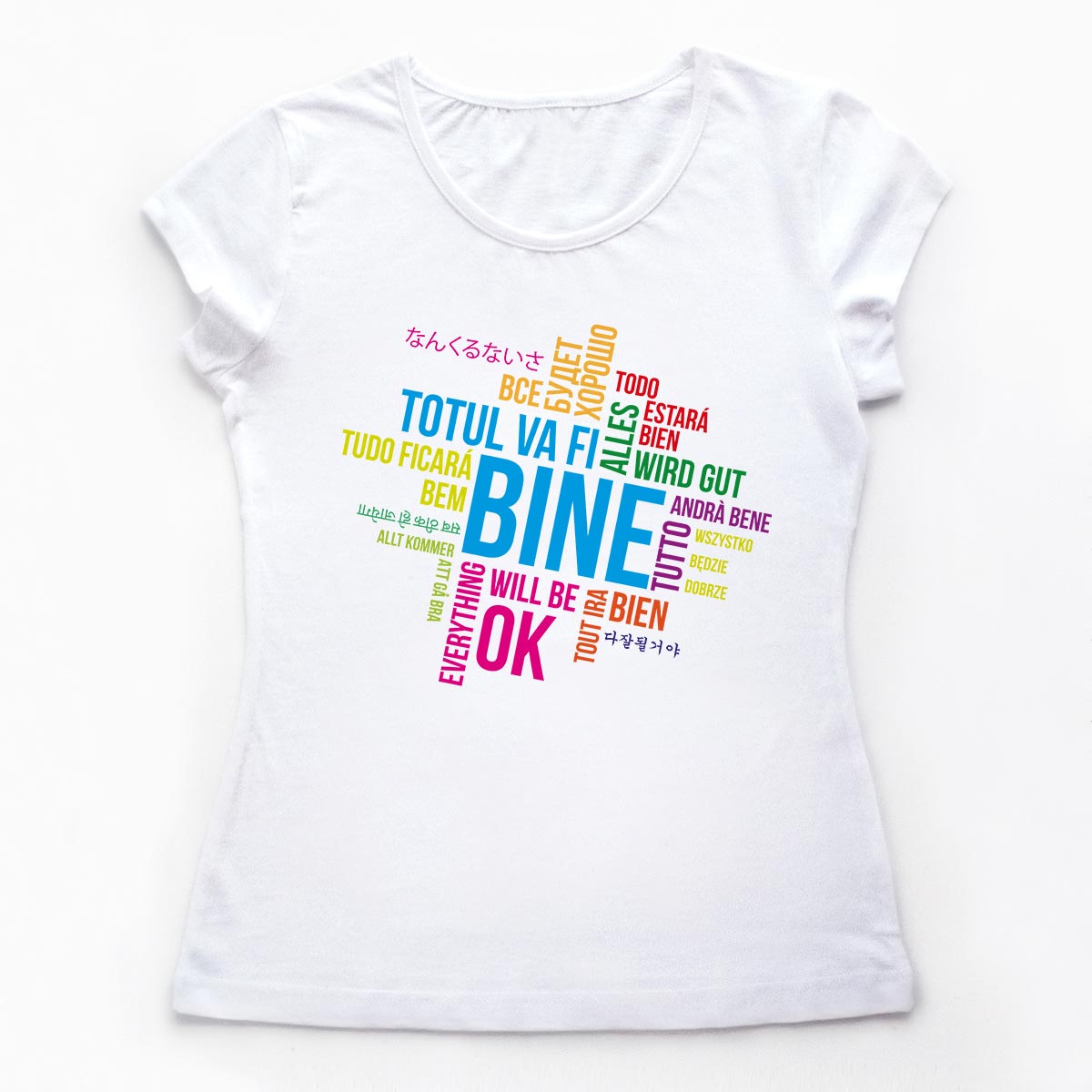 Tricouri femei be positive Universal 2