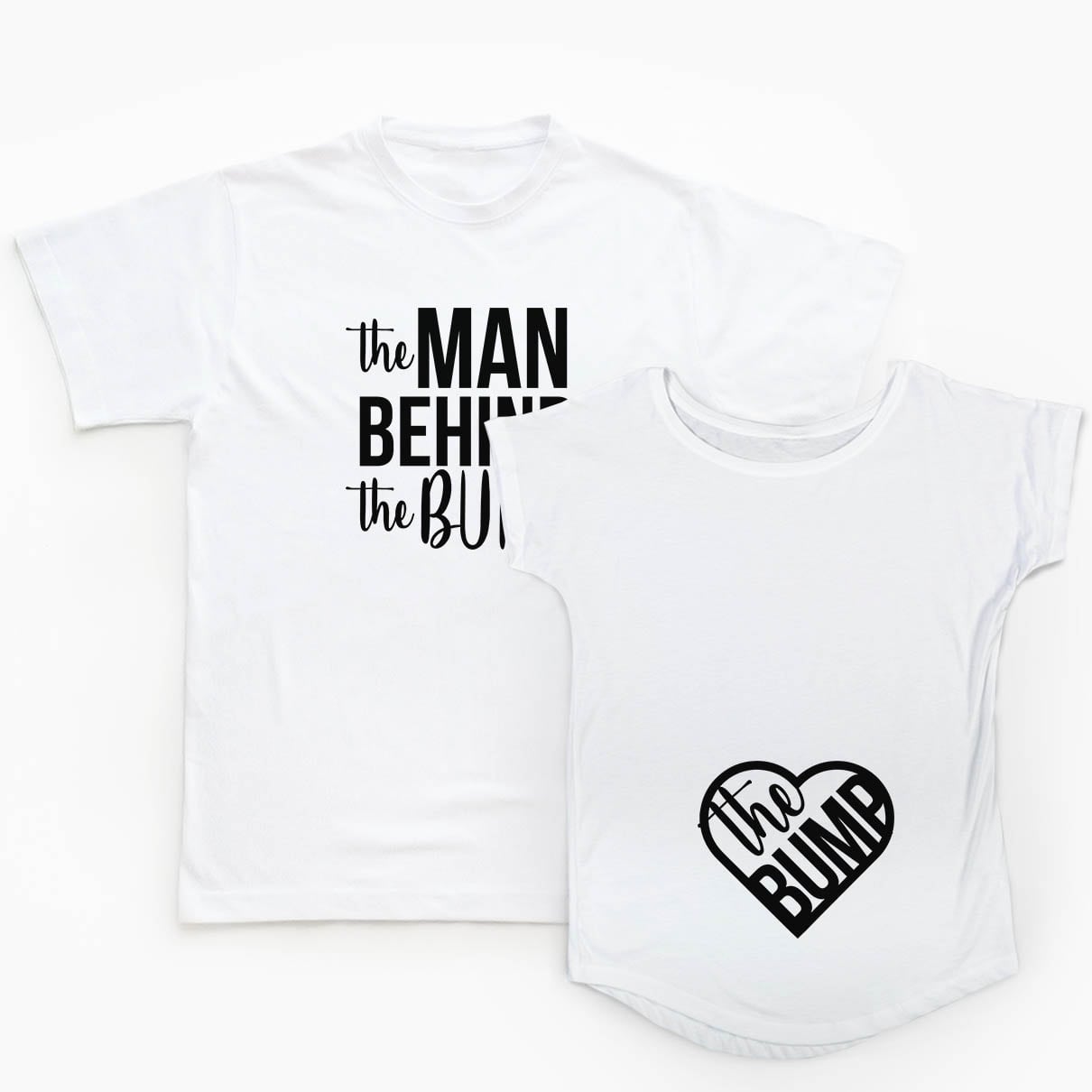 Tricouri gravide cuplu The Bump - 2 tiparo.ro