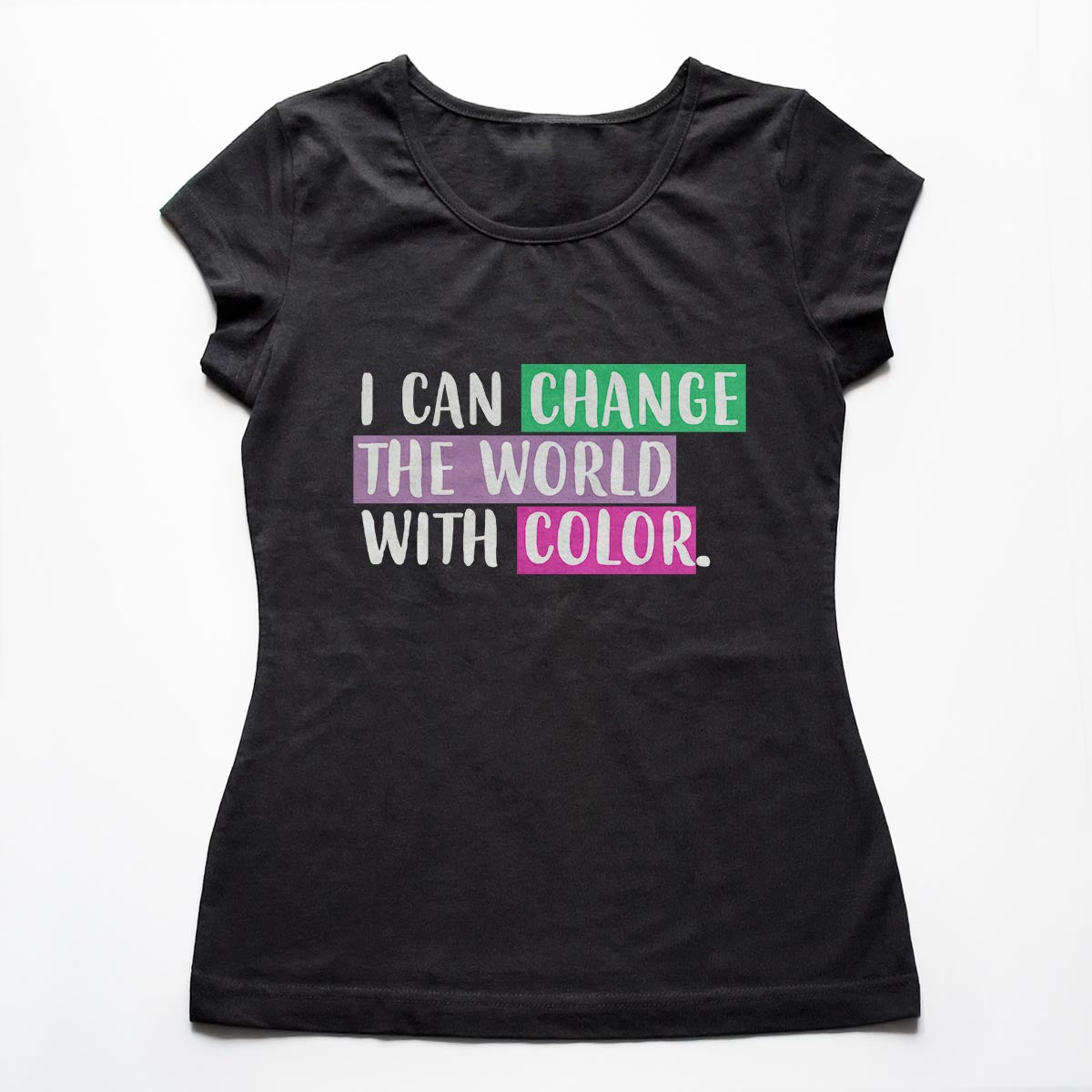 Tricouri nail art Change the World 2