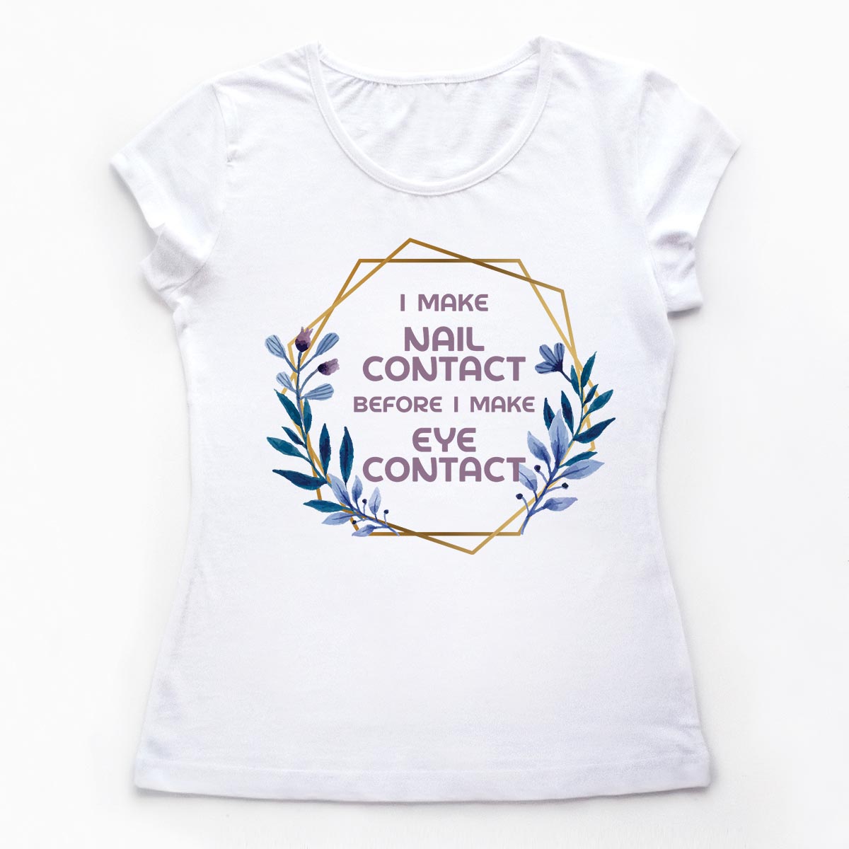 Tricouri nail art Nail Contact 2