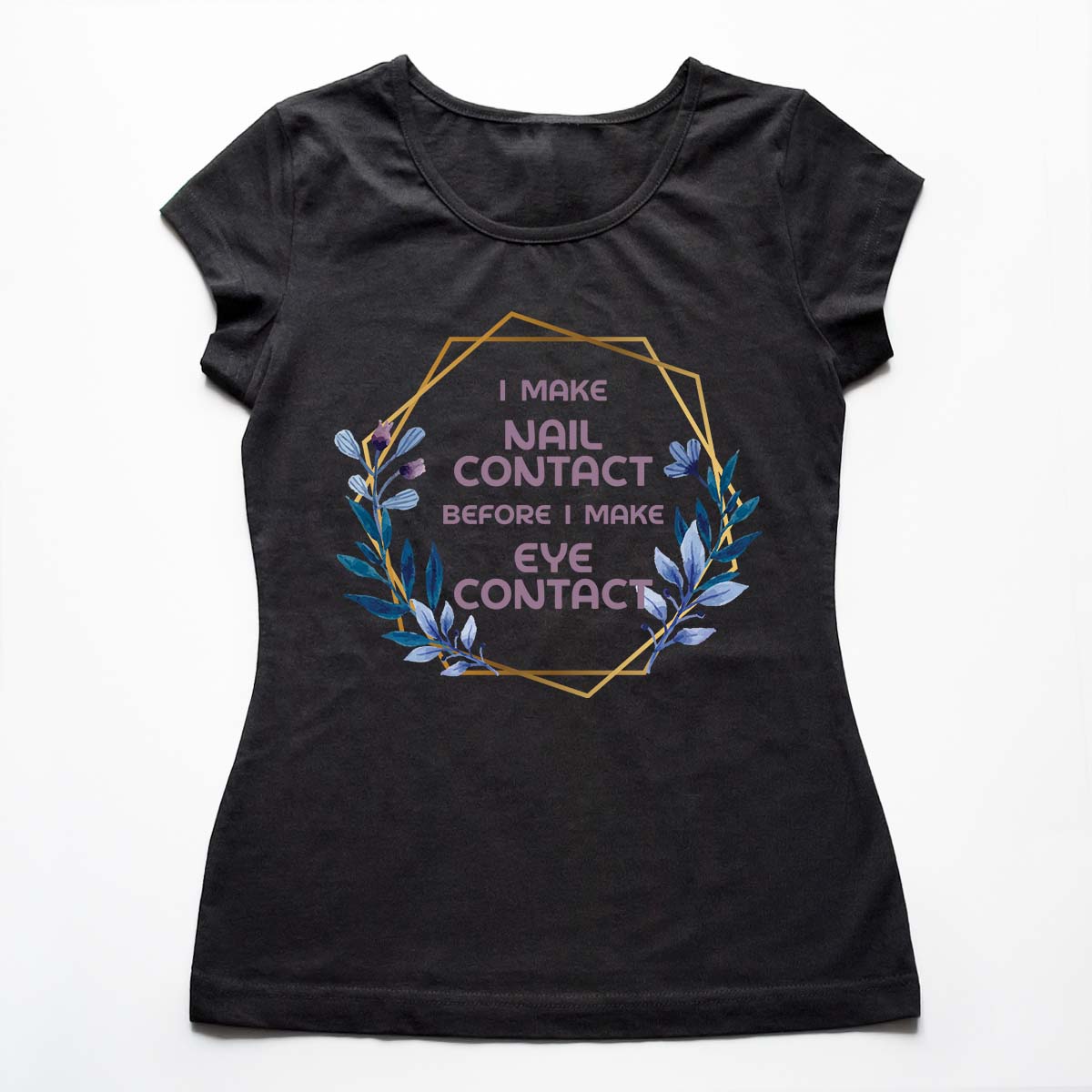 Tricouri nail art Nail Contact 2