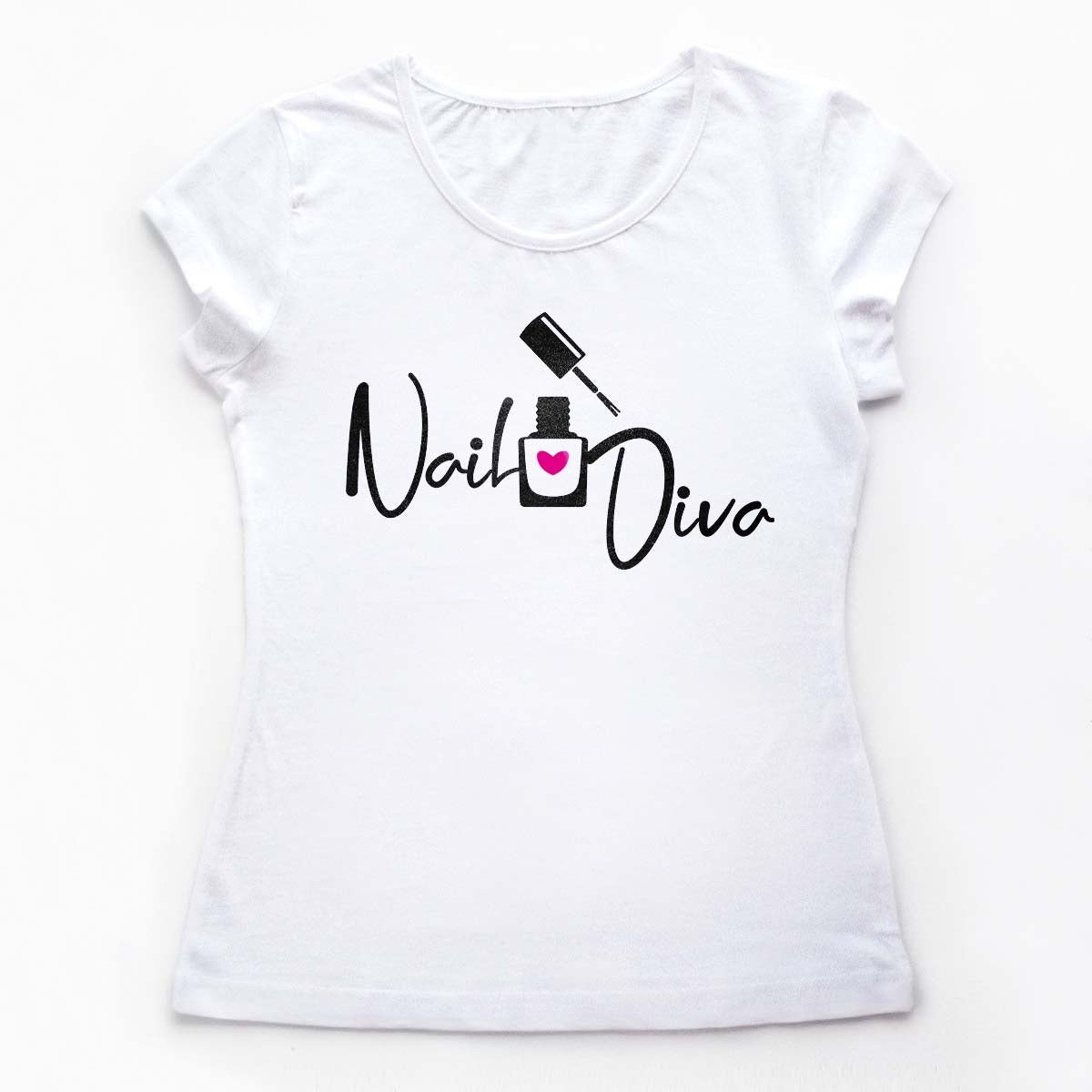 Tricouri nail art Nail Diva 2