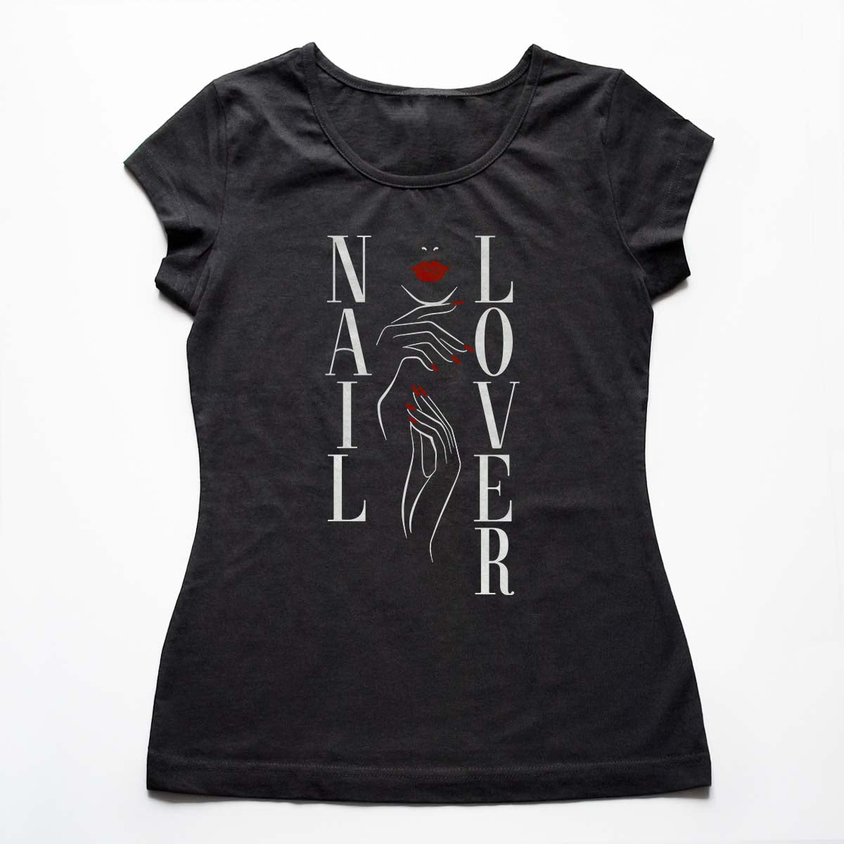 Tricouri nail art Nail Lover 1