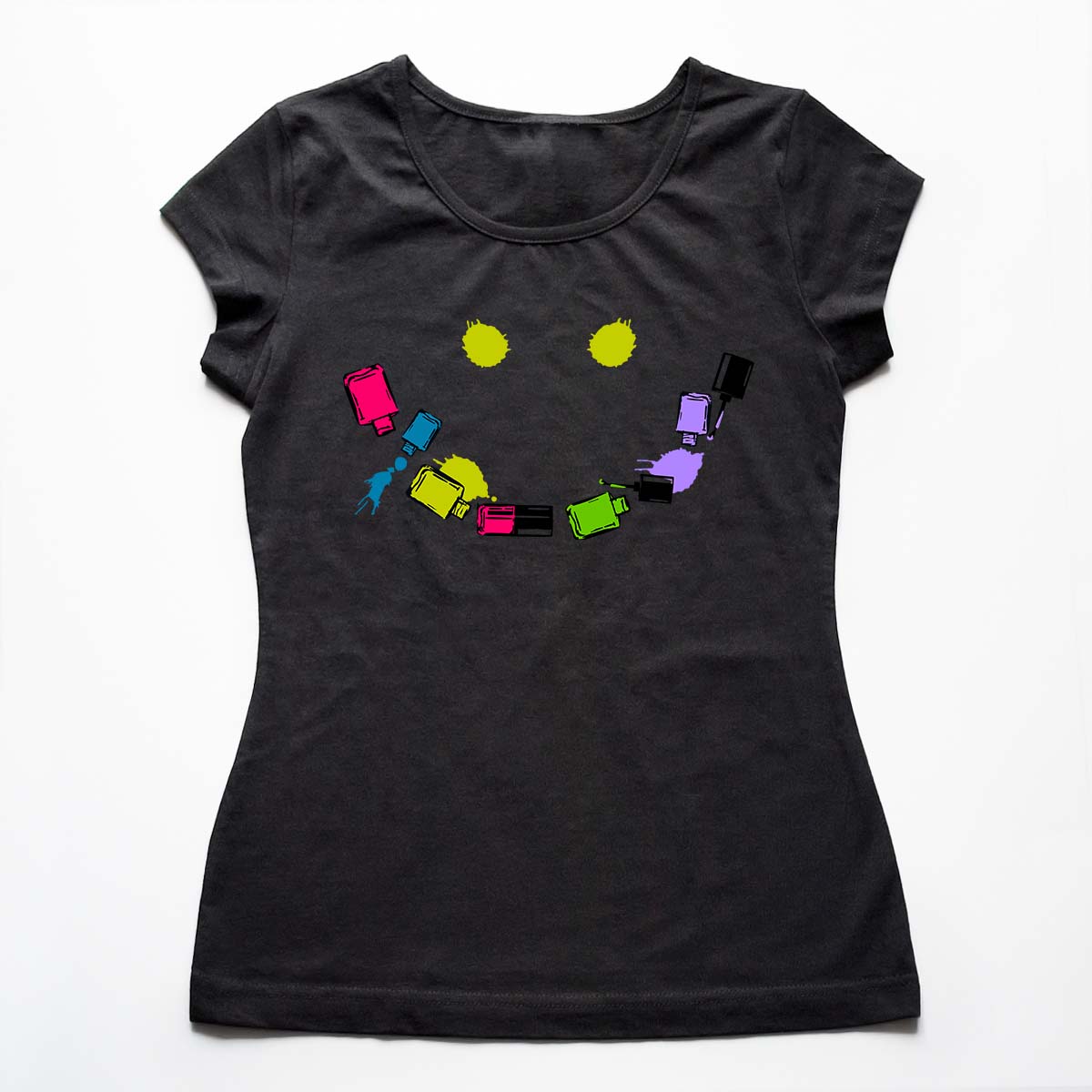 Tricouri nail art Smile 1