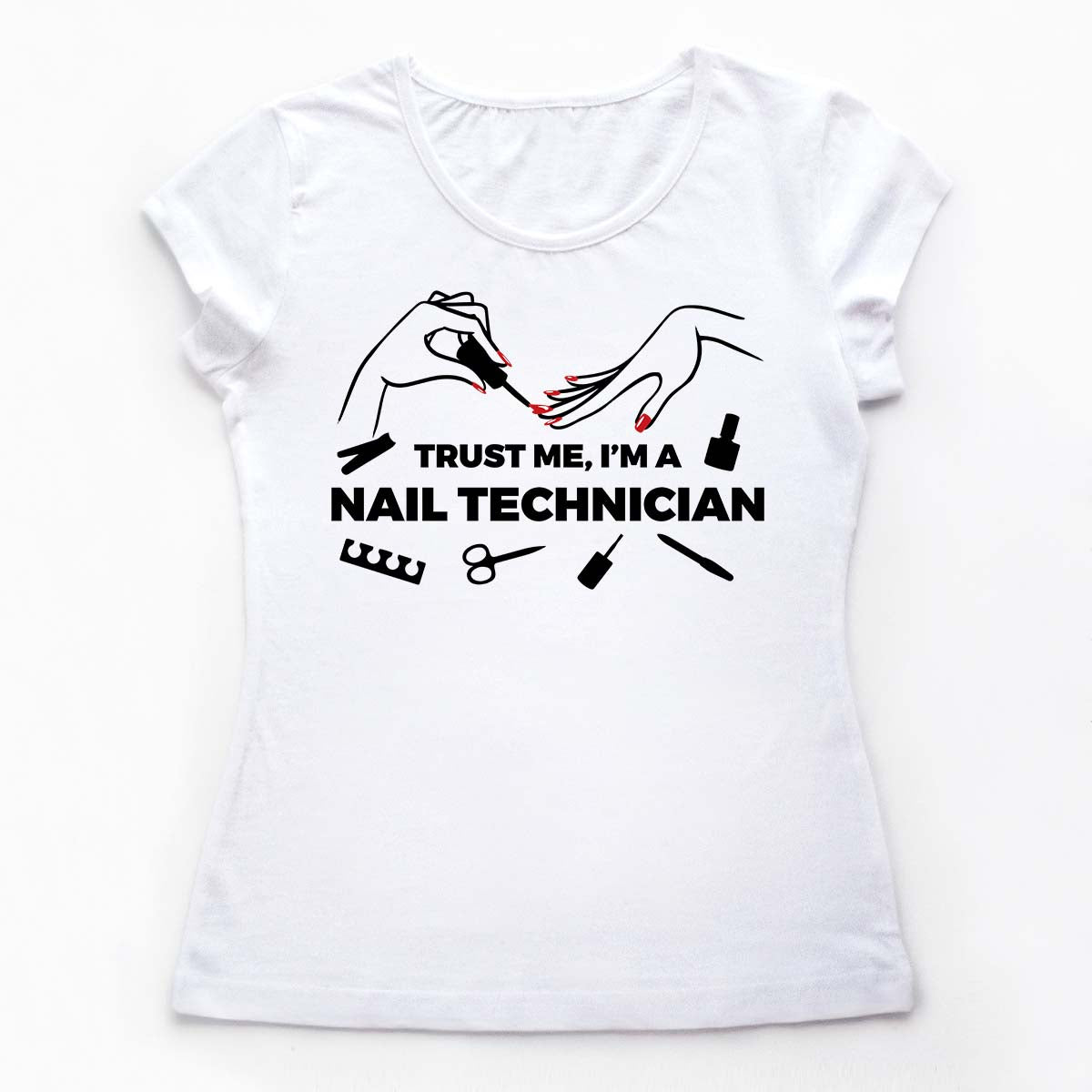 Tricouri nail art Trust Me 1