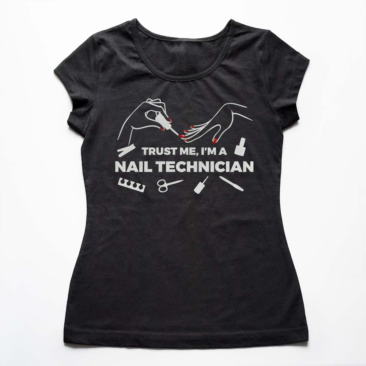 Tricouri nail art Trust Me 1