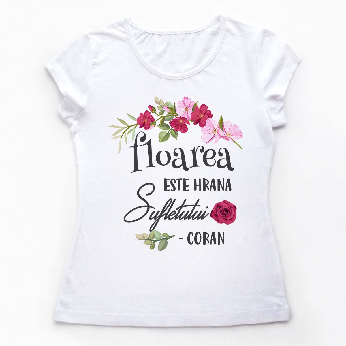 Tricouri pentru florarii Floarea din suflet 1a