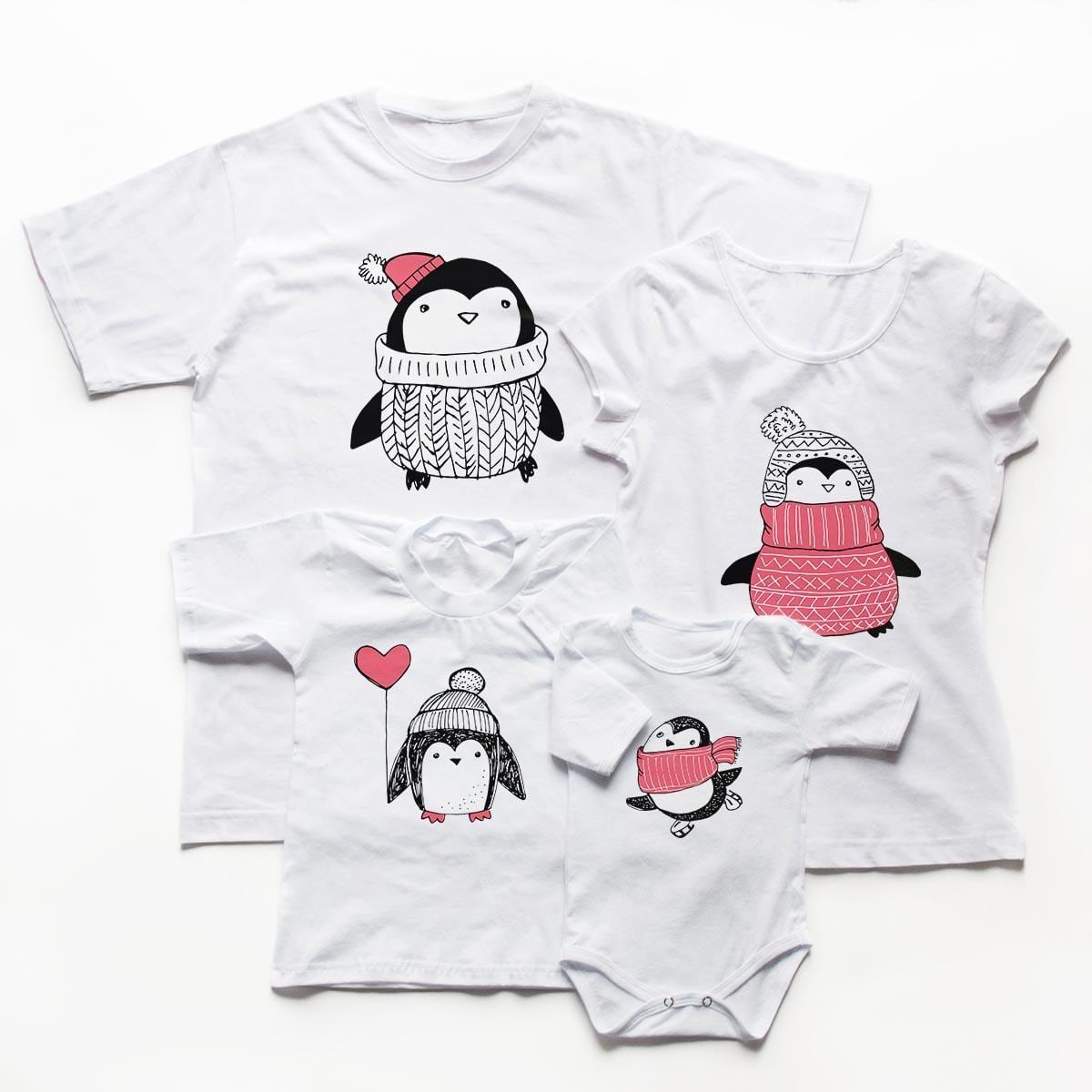 Tricouri personalizate familie - Big Arctic Family 2 10