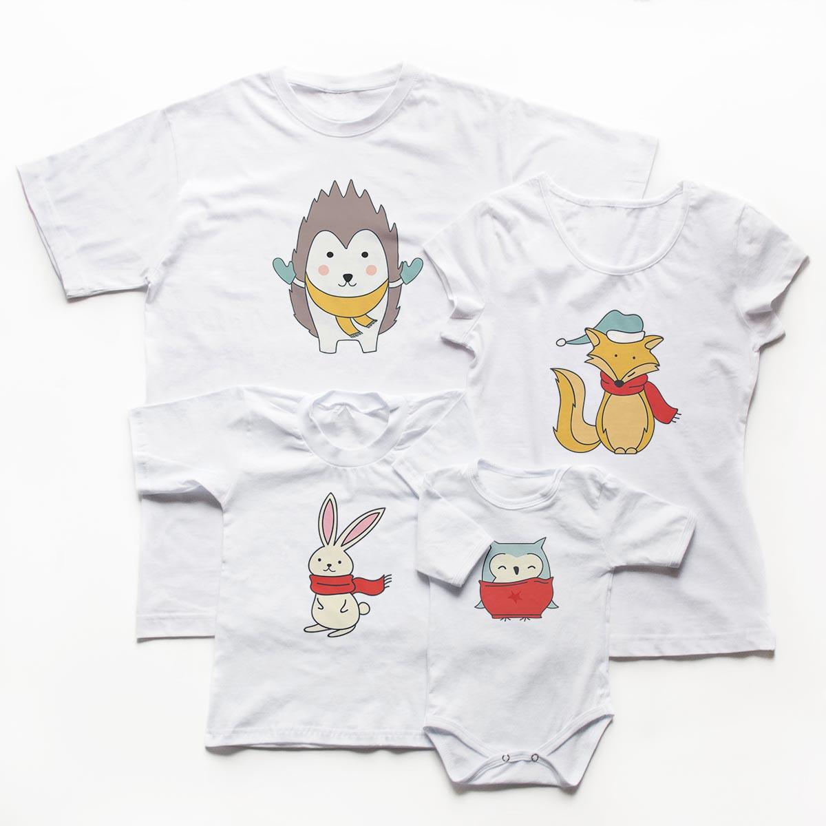 Tricouri familie big forest family