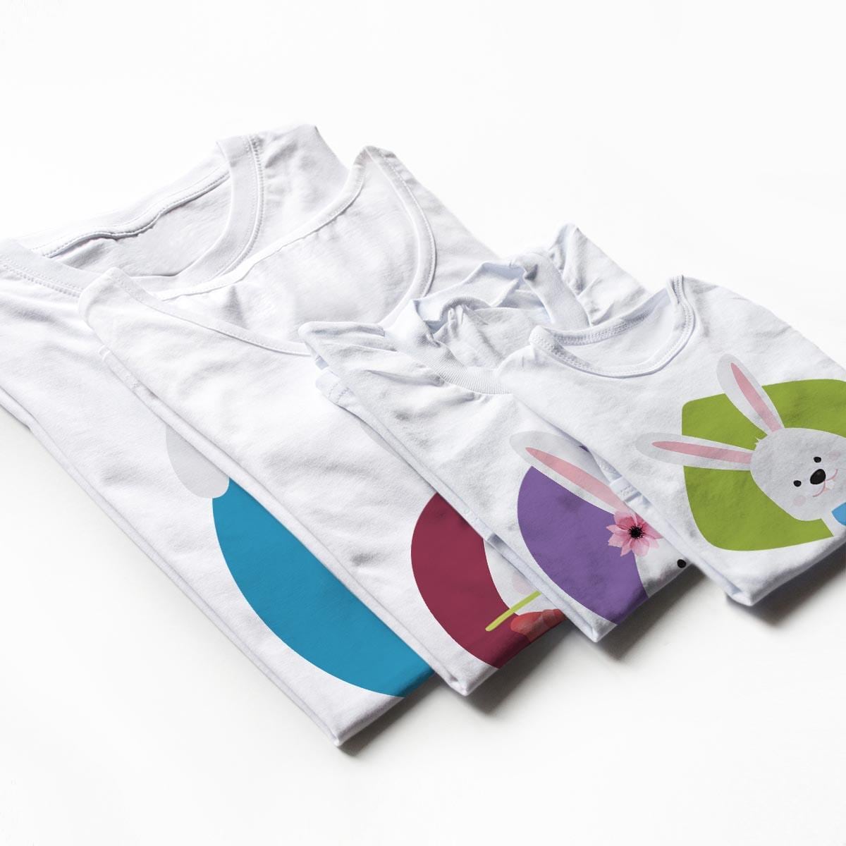 Tricouri familie bunny family