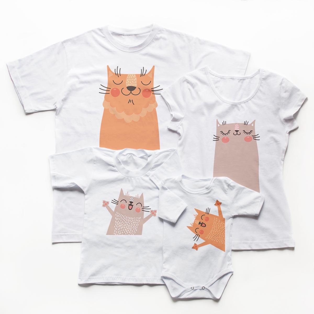 Tricouri familie cat family