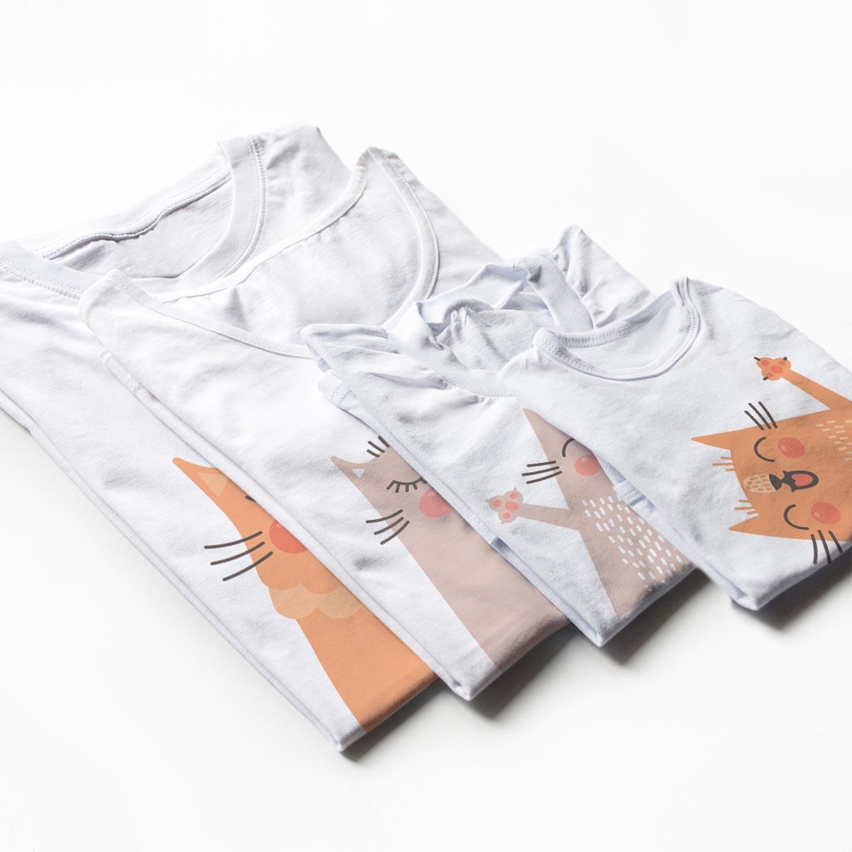 Tricouri familie cat family