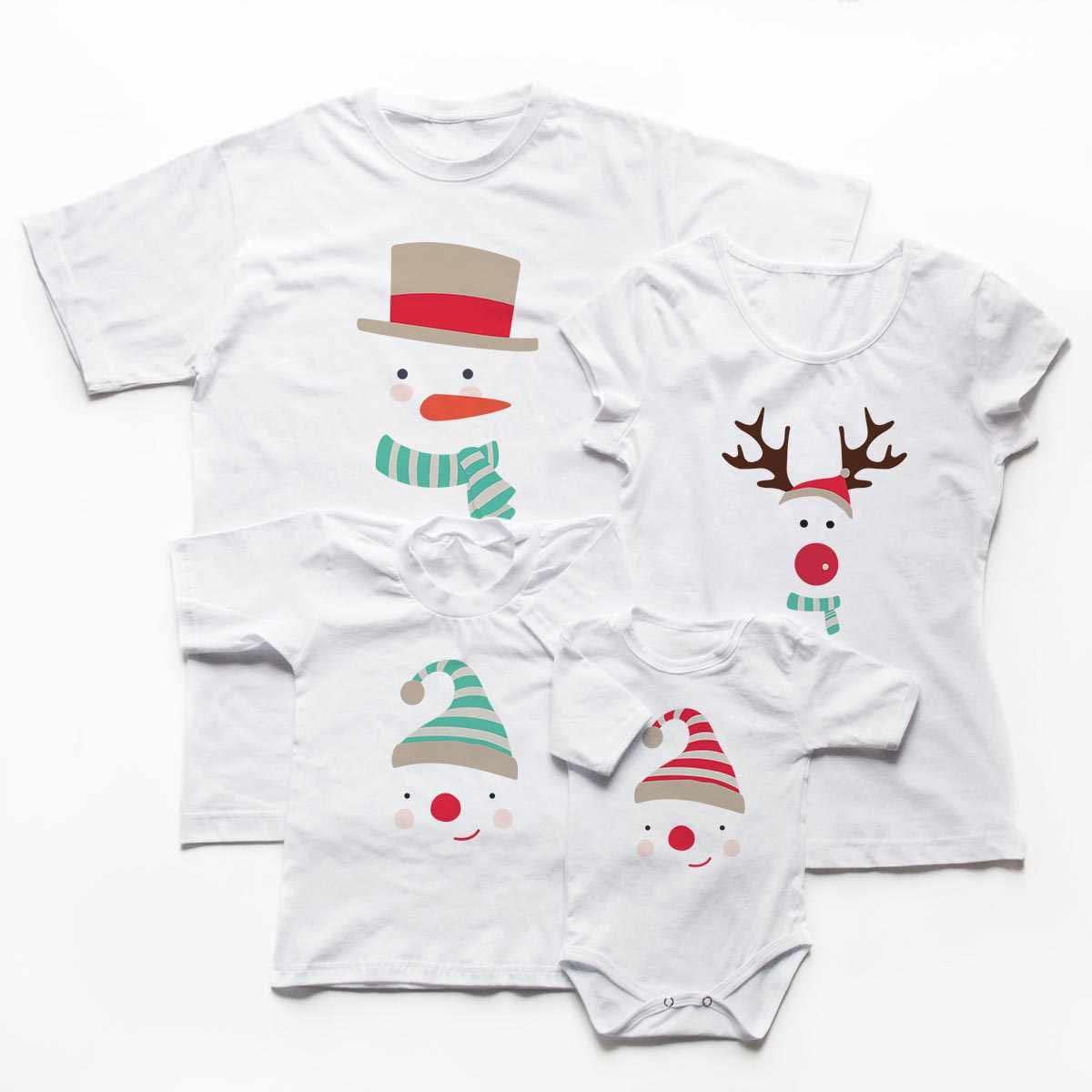 Tricouri personalizate familie - Iarna in familie 7