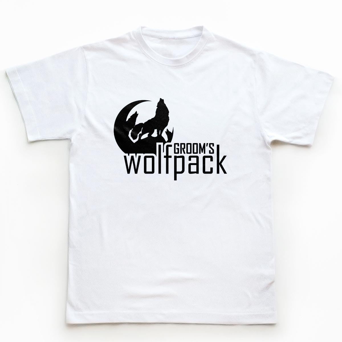 Tricouri petrecerea burlacilor - Wolfpack 1
