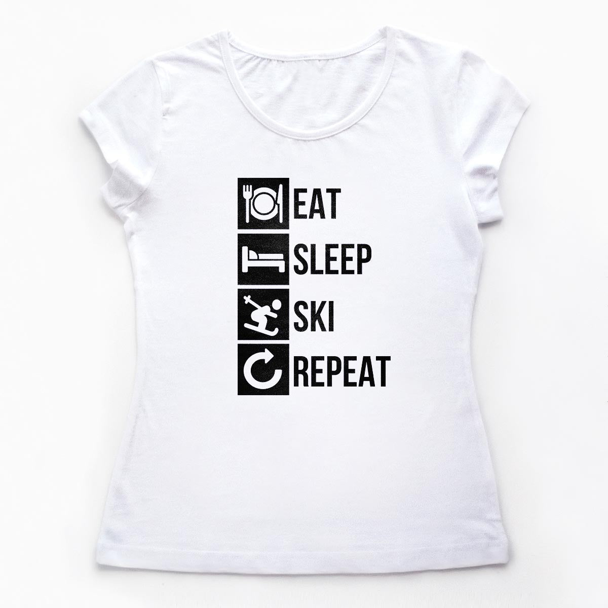 Tricouri schi Ski Repeat