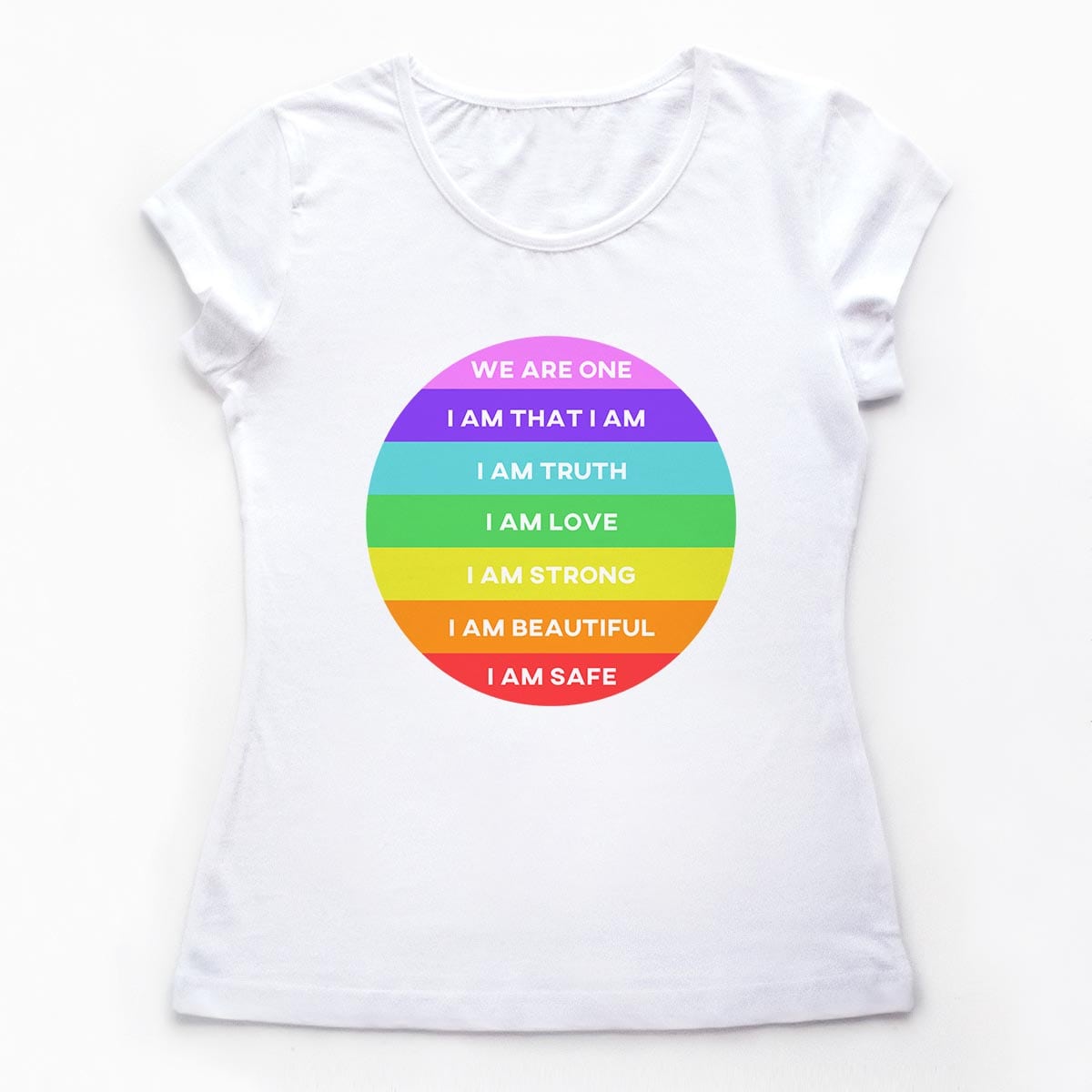 Tricouri yoga Rainbow
