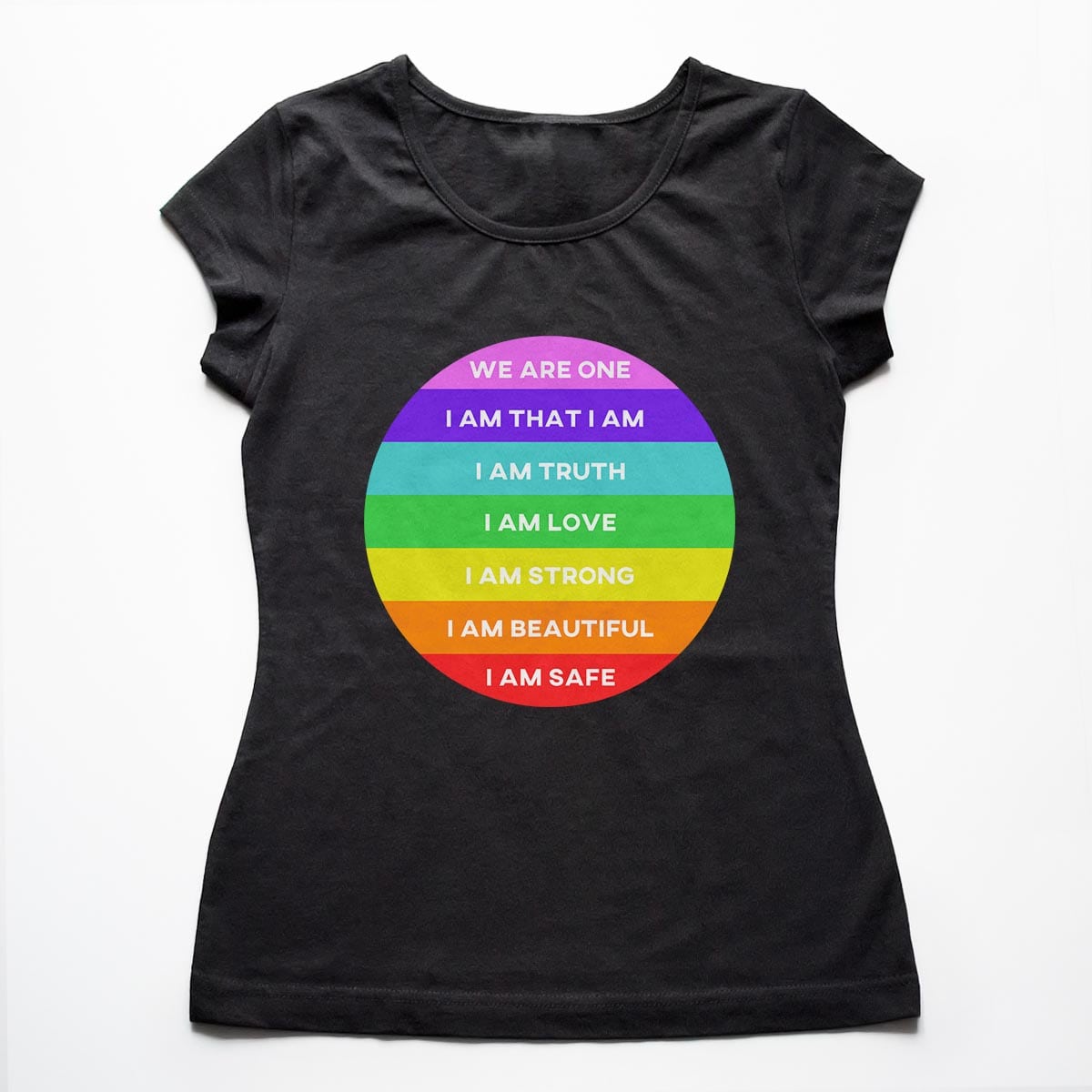 Tricouri yoga Rainbow
