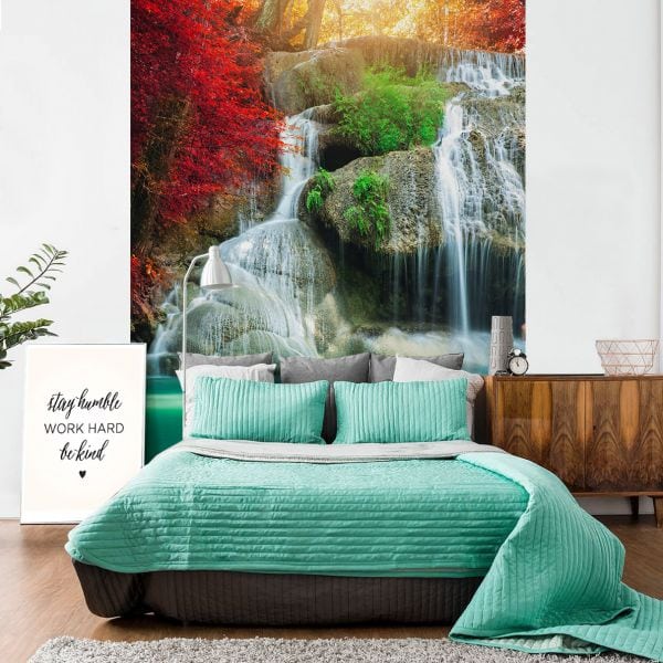 Fototapet Cascada din munti