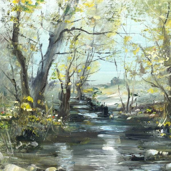 Fototapet Malul raului