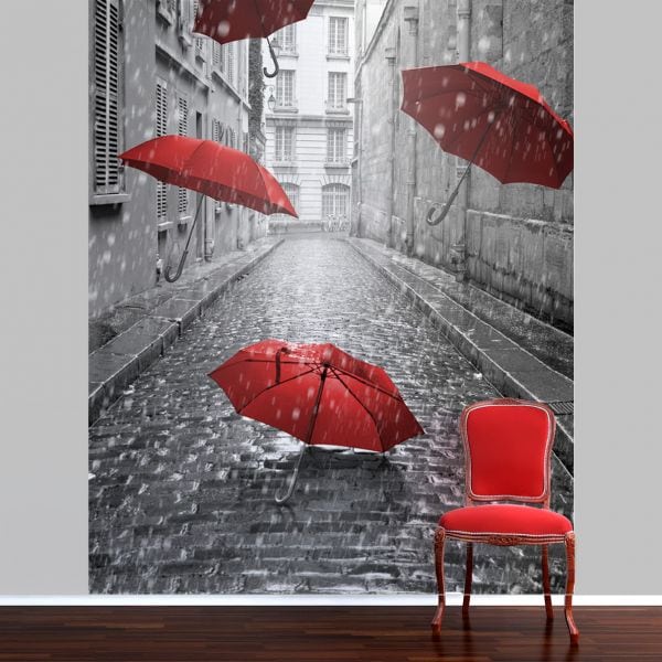 Fototapet Rainy Street